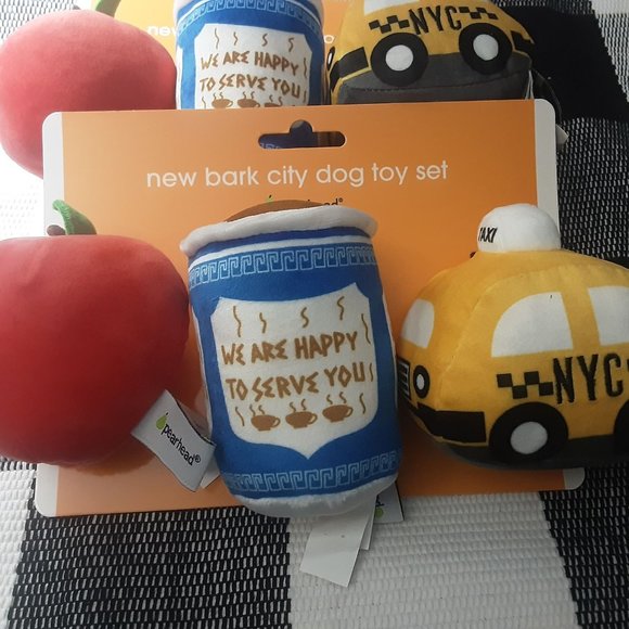 Pearhead Pet Toys, Squeaky Dog Toy Set,  Must Have Dog Accessory - Picture 5 of 6